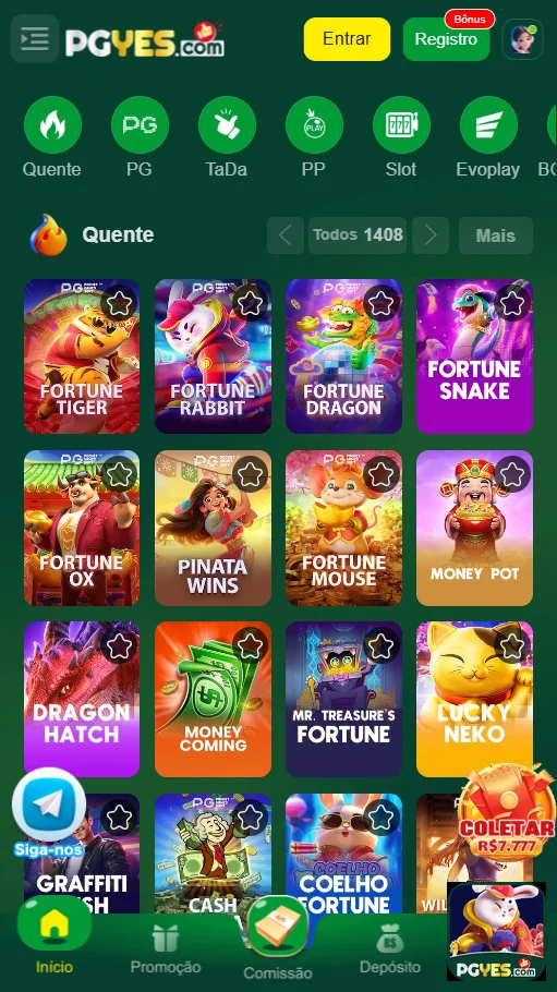 Jogador animado recebendo bônus de boas-vindas